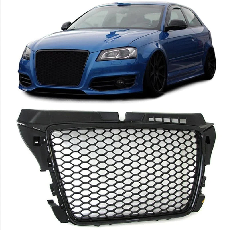 E87 /E82 Dual Slat Grille Gloss Black