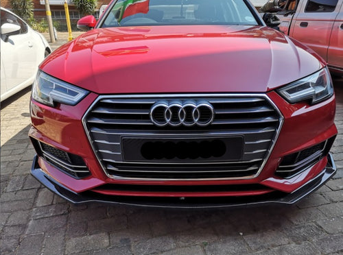 A4 B8.5 12-15 non S-line 3pcs front lip