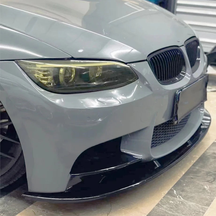 BMW E90 E92 M3 Pre-facelift And Facelift M Performance Lip Gloss Black