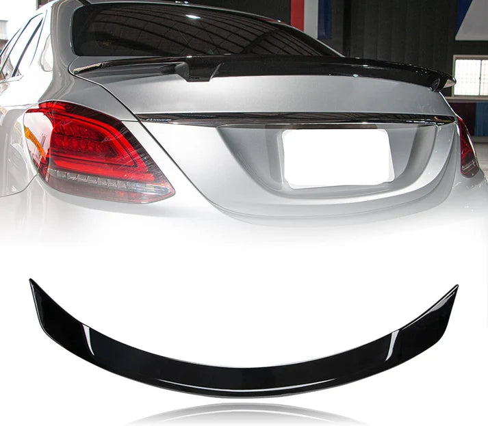 W205 GT BOOTSPOILER Gloss Black