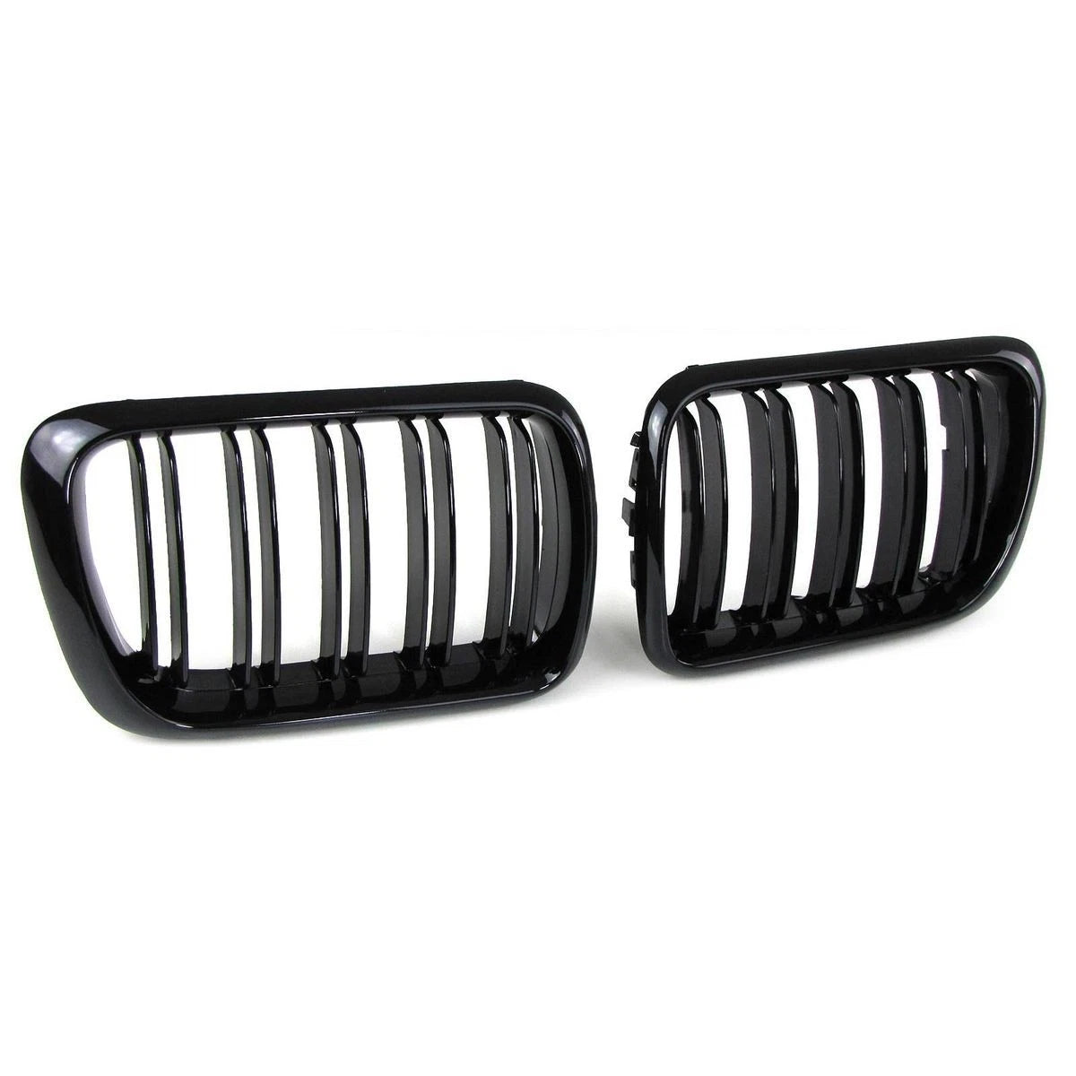 E36 Dual Slit Grille Gloss Black