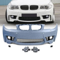 E82 1M Front Bumper With Fogs