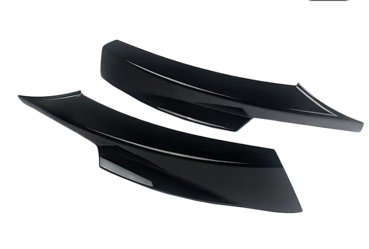 E90 Facelift M Performance Splitters Gloss Black