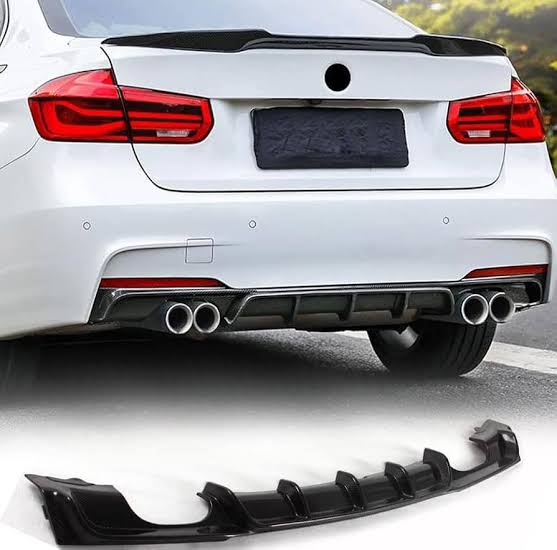 F30 M Performance Diffuser Gloss Black Dual/dual Quad Pipe.