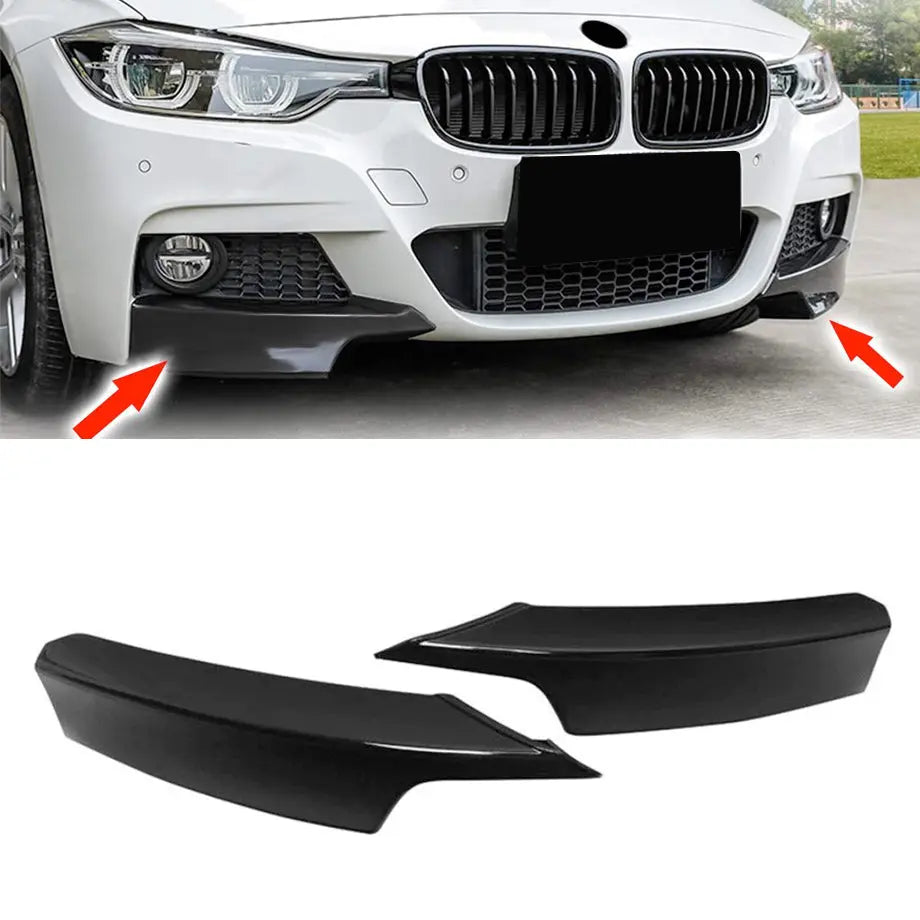 F30 Splitters Gloss Black.