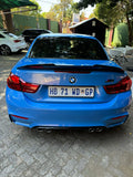 F33 F83 M4 PSM Boot Spoiler Gloss Black