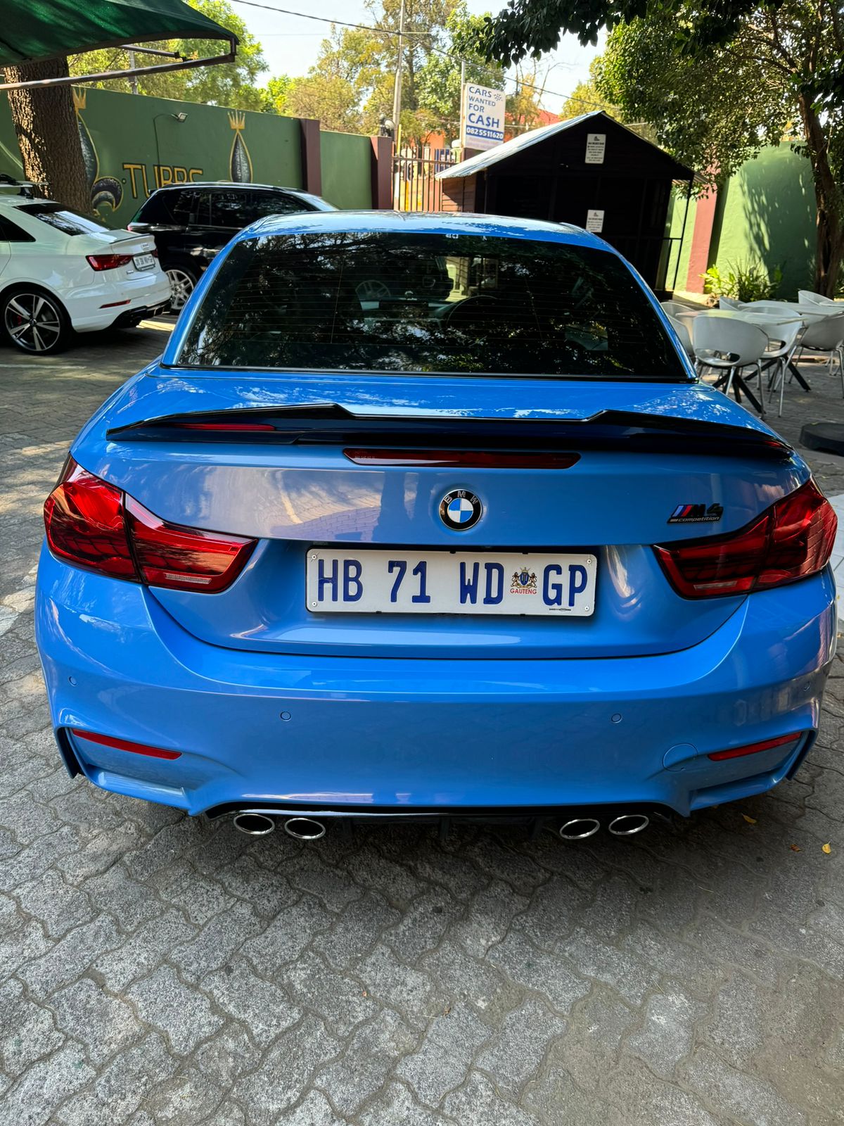 F33 F83 M4 PSM Boot Spoiler Gloss Black
