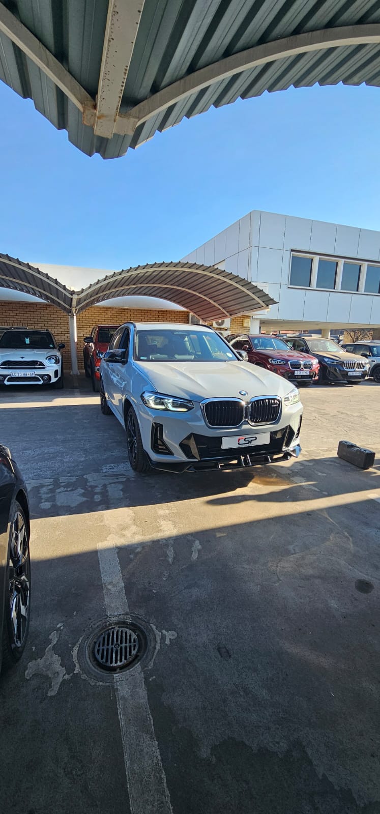 BMW G01 X3 Front Lip Pre-facelift Gloss Black