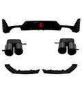 G20 F1 WITH LED DIFFUSER WITH M PERF TAILPIECES AND BUMPER SPLITTERS