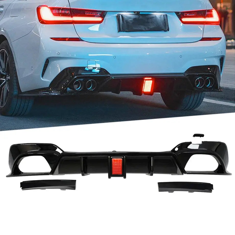 G20 F1 WITH LED DIFFUSER WITH M PERF TAILPIECES AND BUMPER SPLITTERS