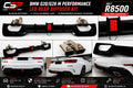 G20 F1 DIFFUSER GLOSS BLACK WITH M PERF TAILPIECES