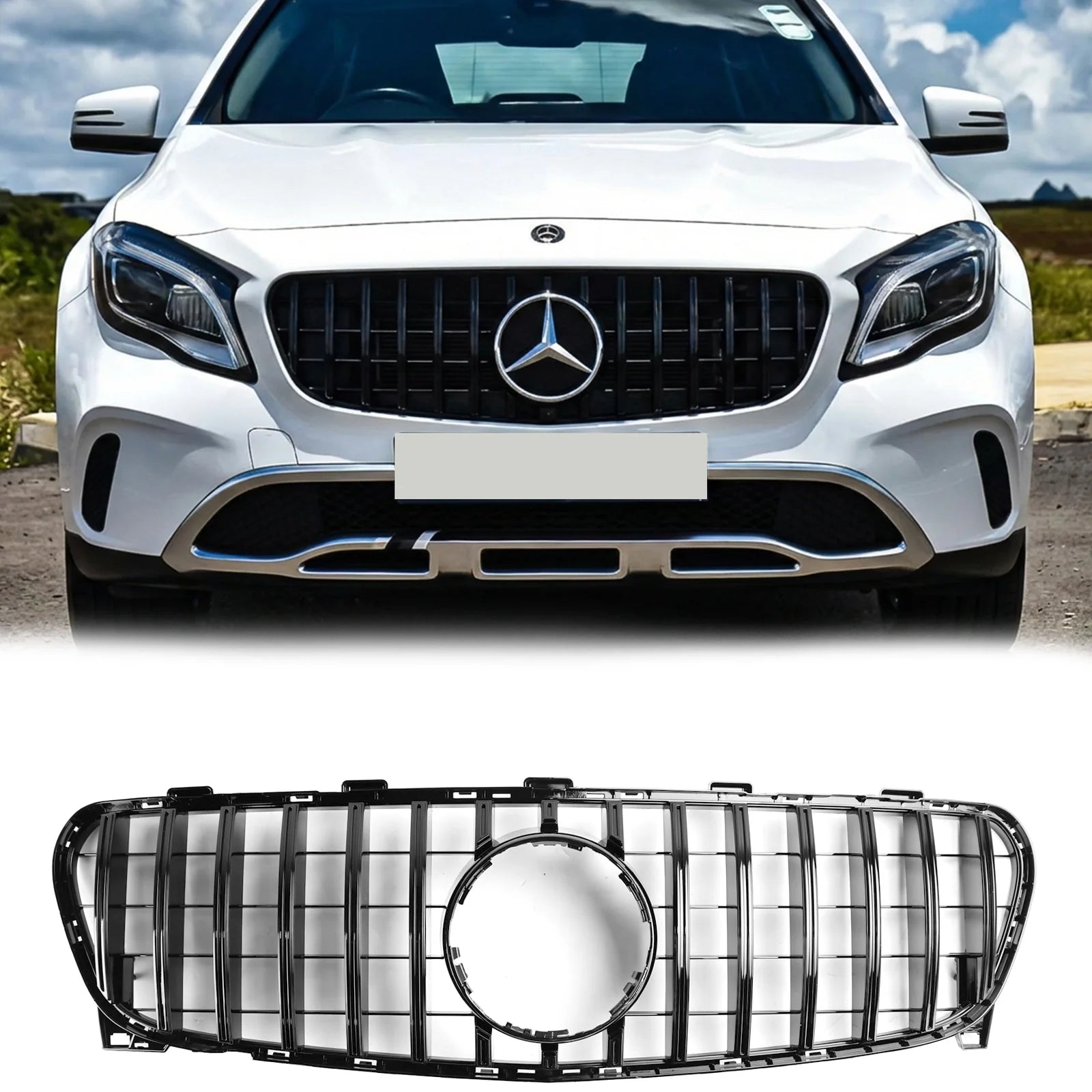 Gla Face Lift GT Grille Chrome