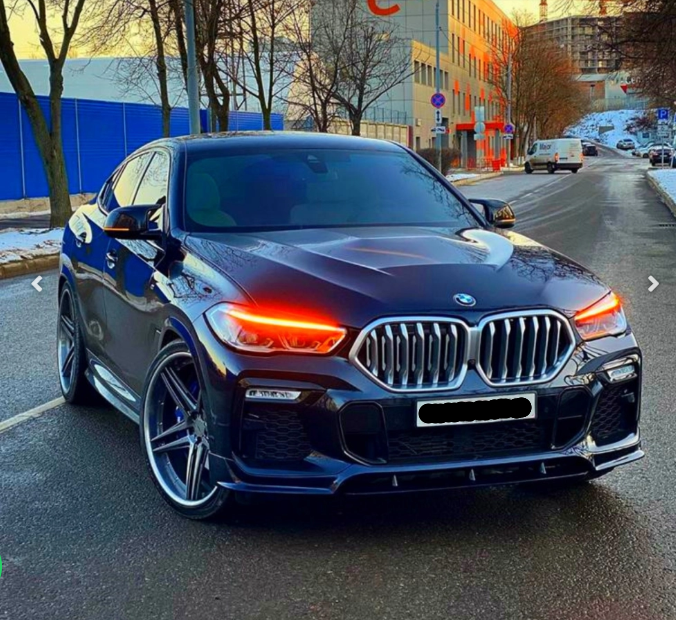 G06 BMW X6 Lip Gloss Black