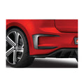 Golf 7 GTI R R400 Canards Gloss Black