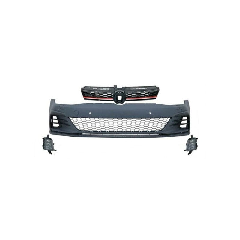Golf 7 Too 7.5 GTI Kit Without Pipes Includes Front Bumper Complete Diffuser Sideskirts
