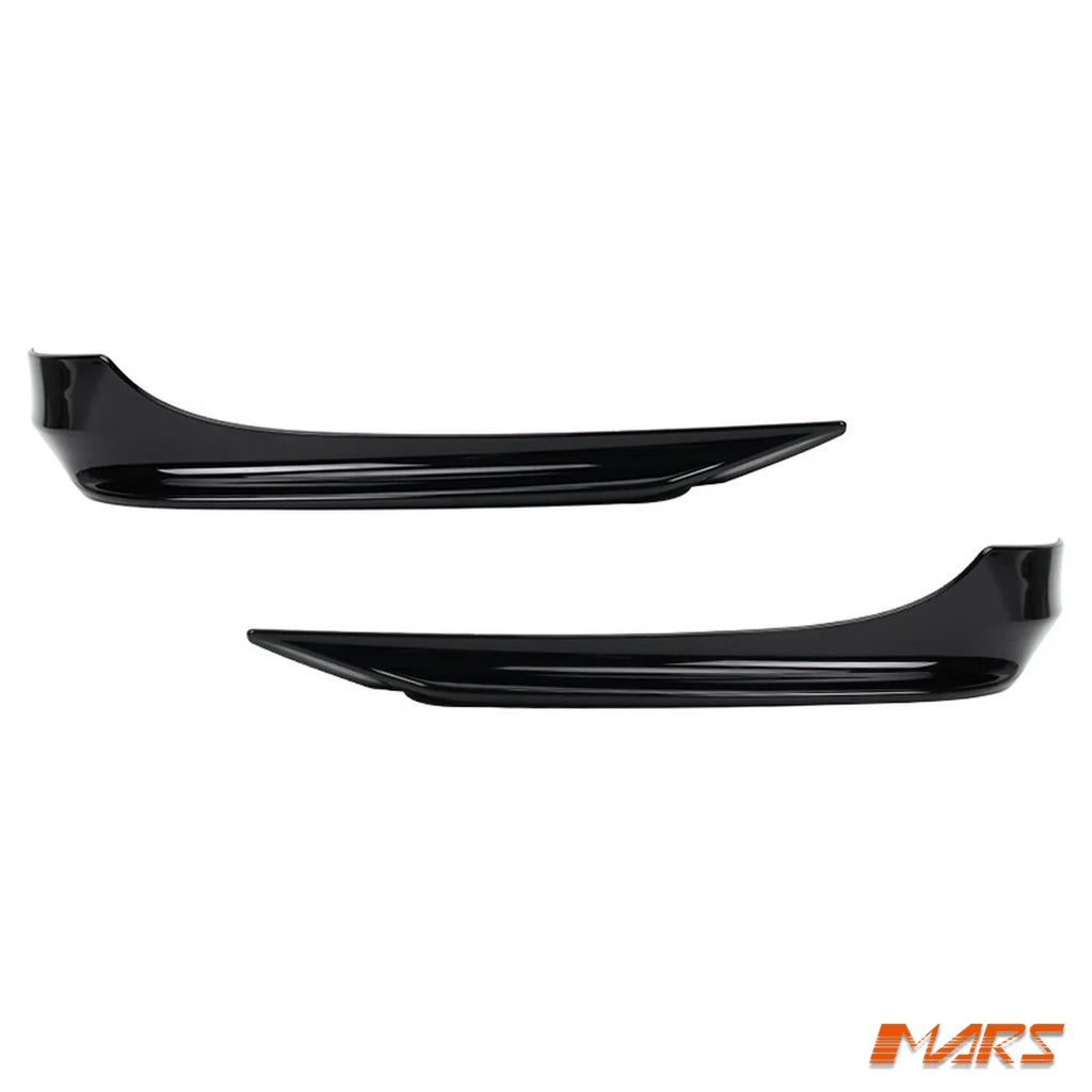 E90 NON  M SPORT LCI SPLITTERS GLOSS BLACK