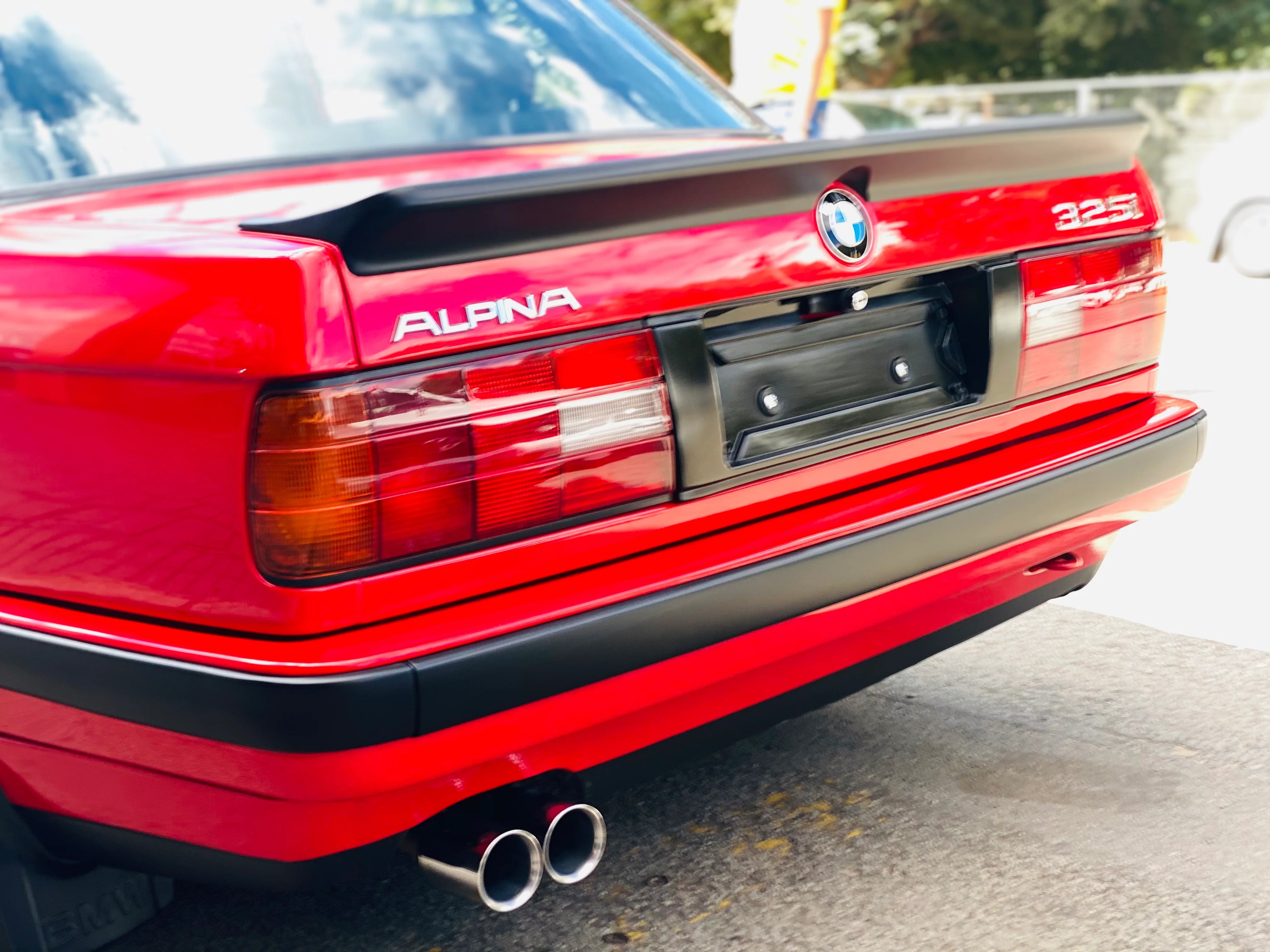 E30 M5 Boot Spoiler ABS | ABS Plastic