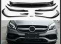W176 Facelift Canard Kit 8 Piece Gloss Black