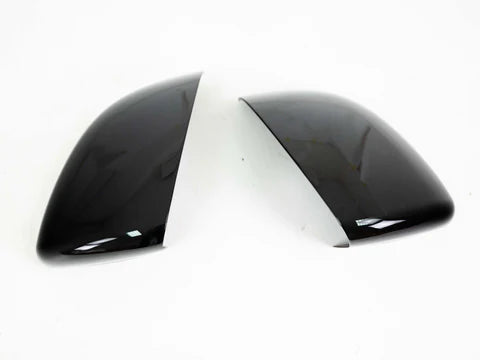 W177 Mirror Covers Gloss Black Stick On