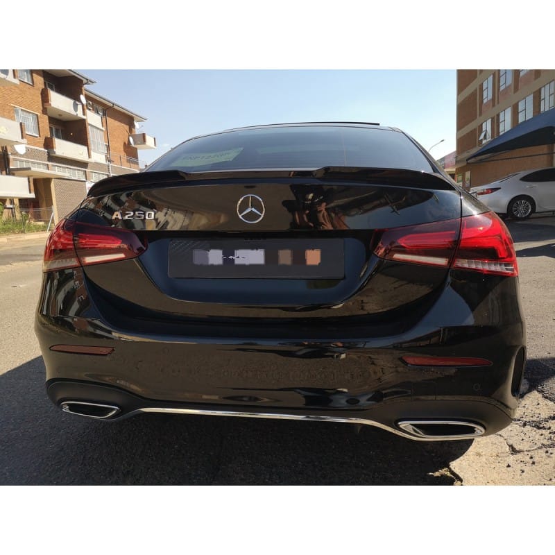 W177 Sedan Boot Spoiler Gloss Black