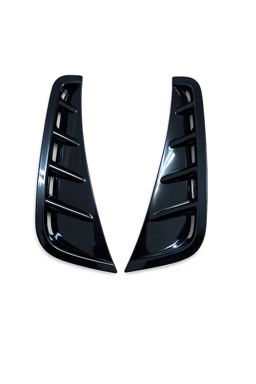 2019 W205 Rear Canards Gloss Black
