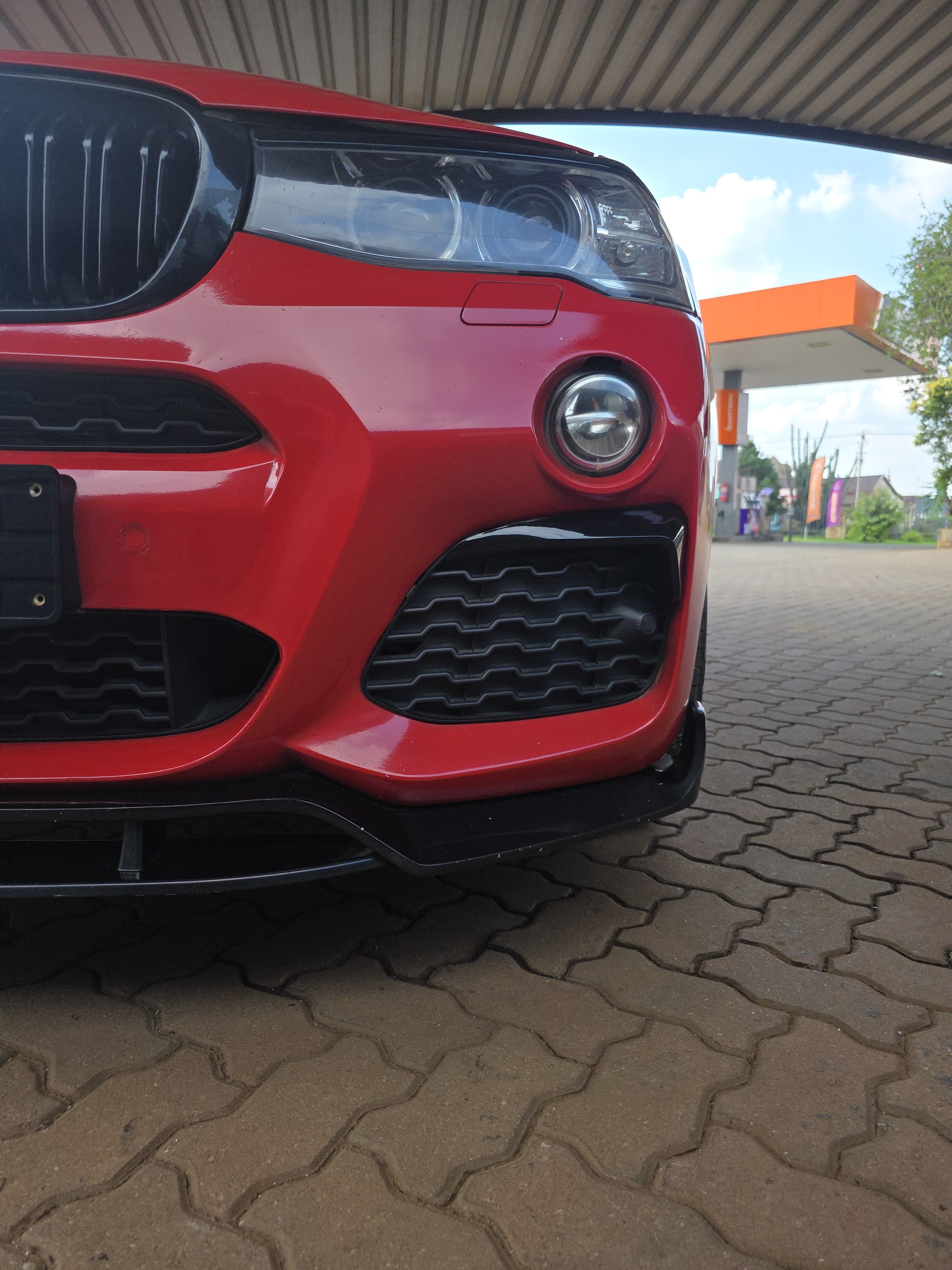 F25 Front Canards Gloss Black
