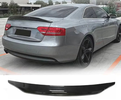 Audi A5 2 Door Boot Spoiler B8 Gloss Black