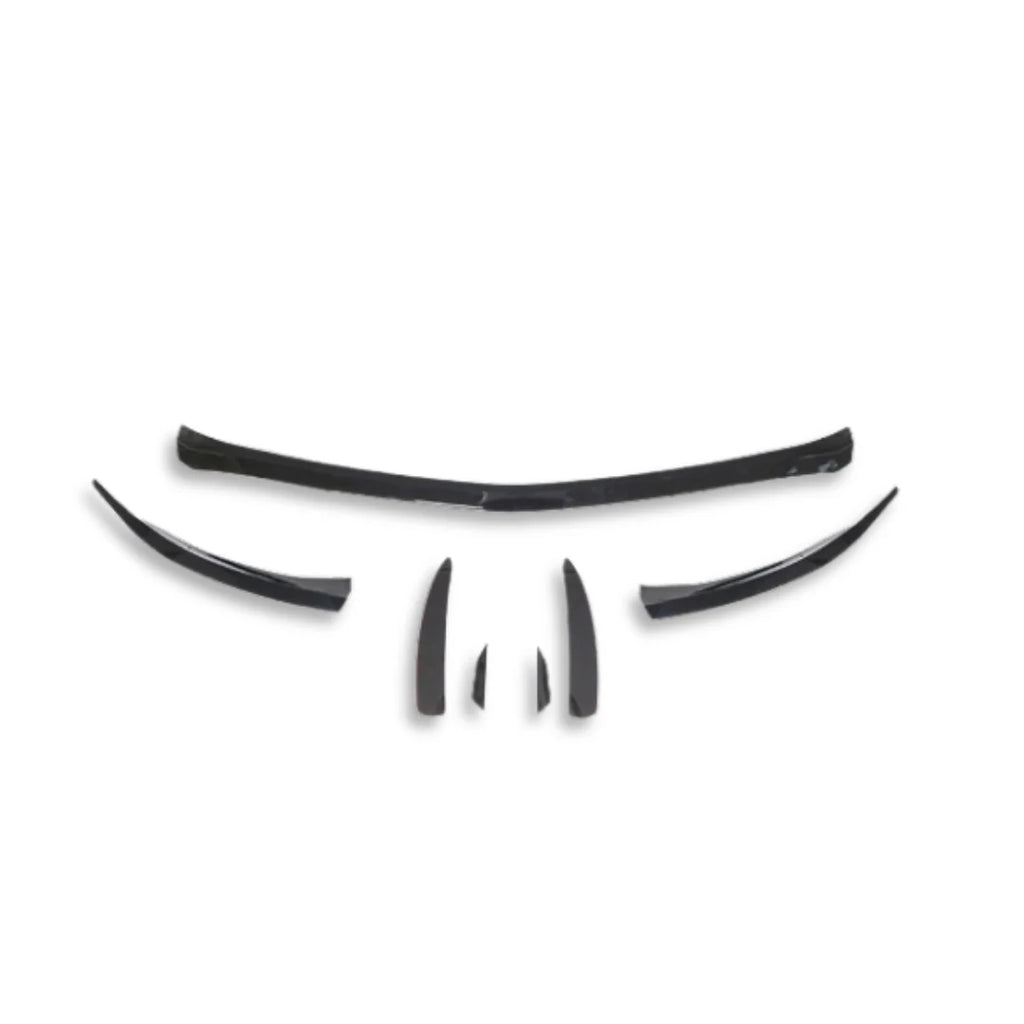 W177 7 Piece Canard Gloss Black