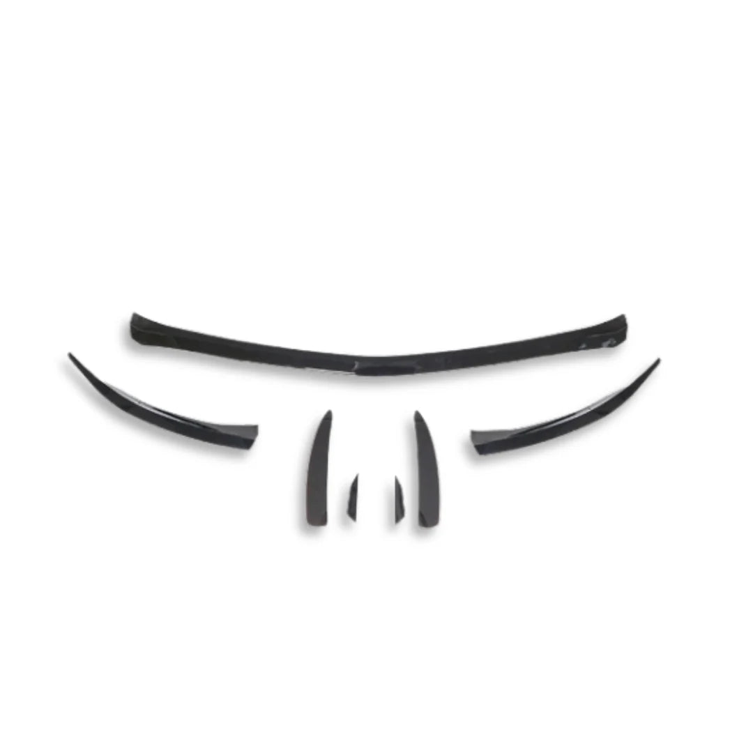 W177 7 Piece Canard Gloss Black